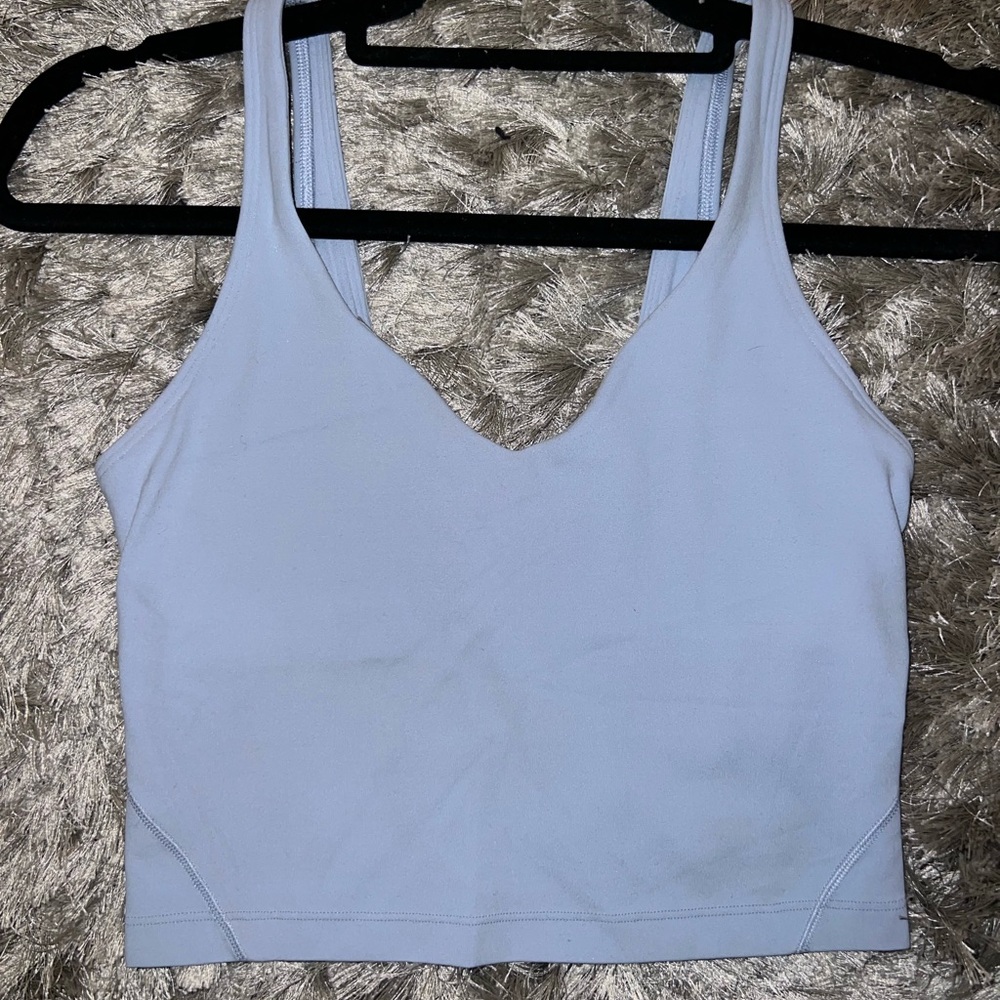 Lululemon light blue Align tank